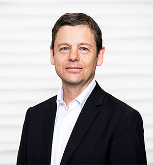 portrait of Gareth James